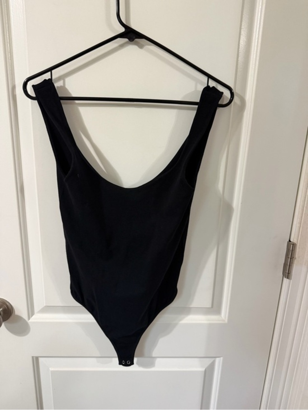 Intimately Free People Seamless Scoop Neck Bodysuit Black XS/S